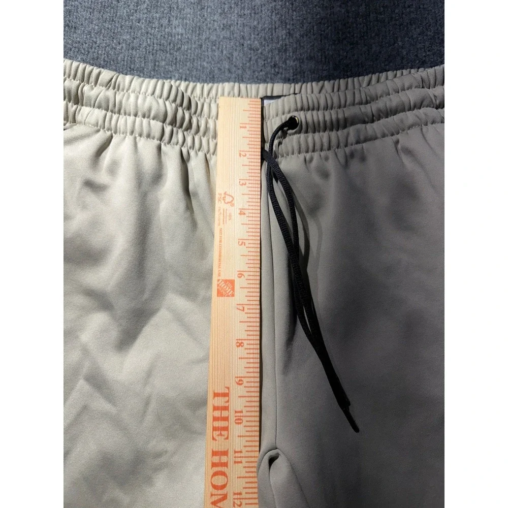 MSX by Michael Strahan Mens Jogger Pants Tan Beige Athletic Sweatpants Size M